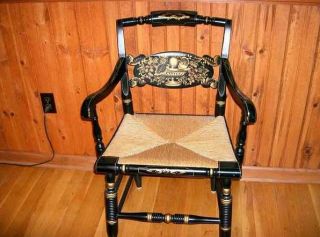 Hitchcock Turtle Back Arm Chair in Excellent Condition Pick Up Only
