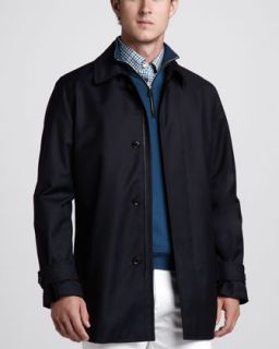 Ermenegildo Zegna Elements City Jacket, Suede Trim Zip Sweater & Plaid