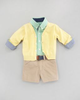 4BV8 Andy & Evan Cardinal Yellow Cardigan, Lord of the Gings Shirtzie