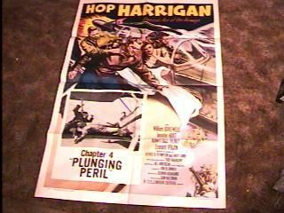 Hop Harrigan Chapter 4 Movie Poster 57 Serial Aviation