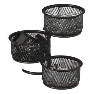 Rolodex Expressions Wire Mesh 3 Tier Swivel Tower   Steel