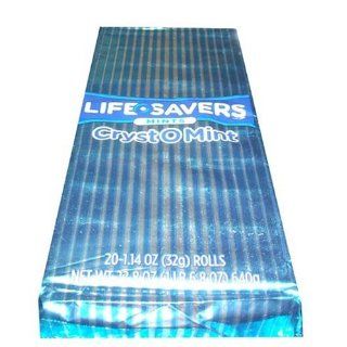 Lifesavers Candy Cryst O Mint   14 Pieces / Pack, 20 Packs 