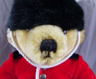 Harrods Merrythought Buckingham Palace Guard Mohair Bear