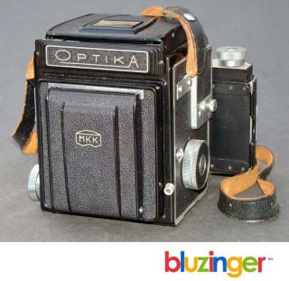 Rare Musashino Koki Optika IIa SLR Camera w/ Luminant 13.5 F10.5 cm