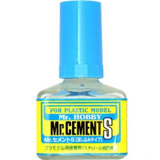 GUNZE Mr Hobby MC129 Cement Glue s Extra Thin Non Corrosive 40ml Model