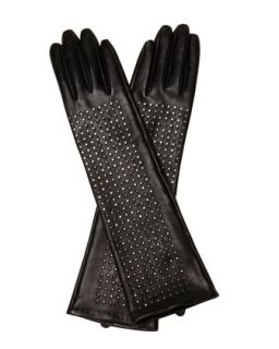 Brian Atwood NM + Target Studded Leather Gloves   