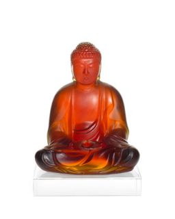 Daum Sitting Buddha Figurine   