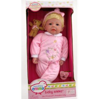   Everything Emma Baby Emma 18 Soft Dressable Doll Toys & Games