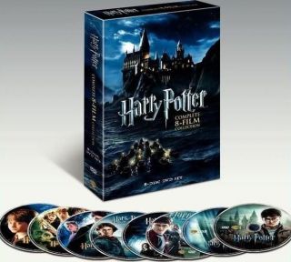 HARRY POTTER The COMPLETE 8 Film Box Set WIDESCREEN DVD REGION 1 USA