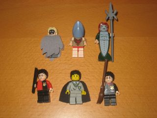Lego 6 Harry Potter Minifigures Minifig Figures Lot Death Eater Merman