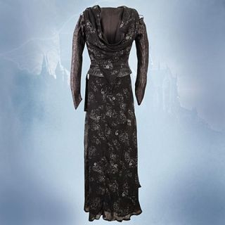 Harry Potter Bellatrix Costume Replica Dress New