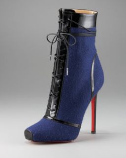 Christian Louboutin Jazz Lace Up Bootie   