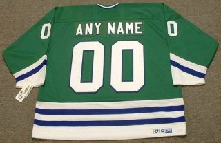 hartford whalers 1980 s jersey any name number xxl