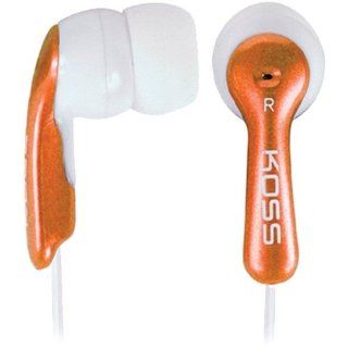 Mirage Orange Lightweight Earbud Stereophone V46631