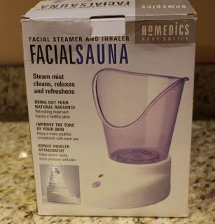 Homedics Body Basics Facial Sauna Steamer