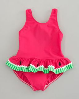 Z0WDY Florence Eiseman Watermelon Swimsuit, Sizes 12 24 Months