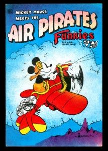 MICKEY MOUSE MEETS THE AIR PIRATES #1 9.0 VFNM 1971 Dan ONeill Bobby