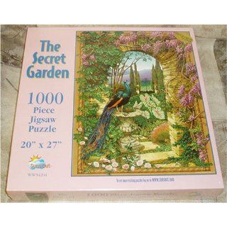   The Secret Garden 1000 Piece Jigsaw Puzzle 20 x 27 Toys & Games