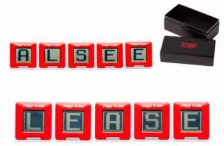 Scrabble Flash Cubes Game Open Box Item