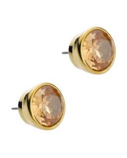  available in gold $ 55 00 michael kors crystal stud earrings golden