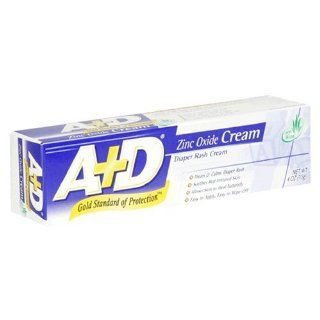 A+D Diaper Rash Cream, Zinc Oxide Cream, 4 oz (113 g