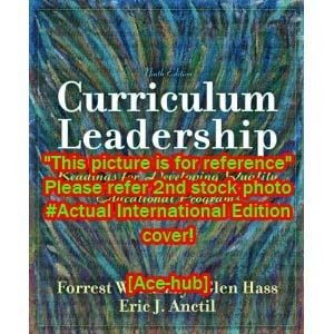Curriculum Leadership 9th Edition Anctil Hass Parkay 0137158386