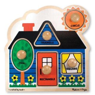 Jumbo Knob Puzzles First Shapes Toys & Games