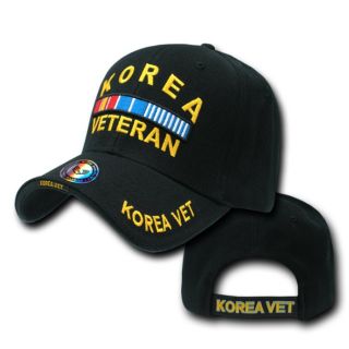 Korea Korean War Veteran US Military Cap Caps Hat Hats