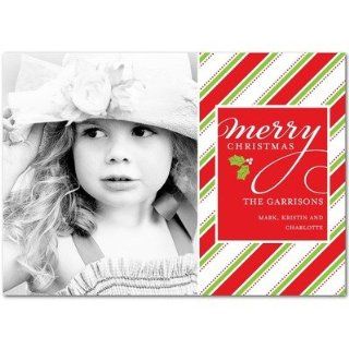 Holiday Cards   Festive Diagonals By Hello Little One For