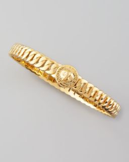  turnlock bangle yellow golden available in gold $ 88 00 marc by marc