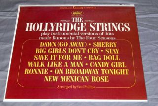 The Hollyridge Strings Play Hits Made Famous Four Seasons SEALED