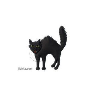 Black Scary Cat Jibbitz Halloween Witch Magic Everything