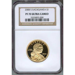 2008 S Sacagawea Proof Dollar NGC PF 70 Ultra Cameo