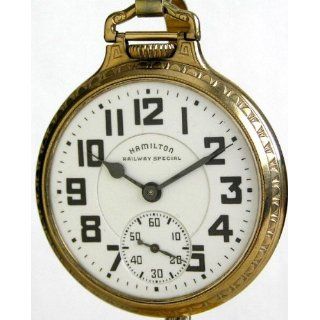 WR23 Hamilton 992B Vintage Railroad Pocket Watch 16 Size 21 Jewels