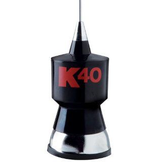 K40 K40A 57.25 Base Load CB Antenna Kit with Stainless Steel Whip and
