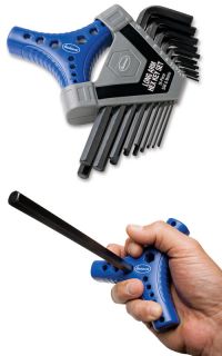 Eastwood 18 Piece Metric and SAE Long Arm Hex Key Wrench Set