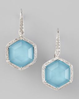 Stephen Webster Pave Diamond Art Deco Drop Earrings   