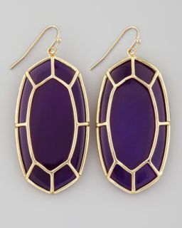  onyx available in purple $ 95 00 kendra scott framed cabochon earrings
