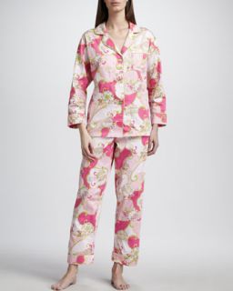 Bedhead Medallions Classic Pajamas, Pink   