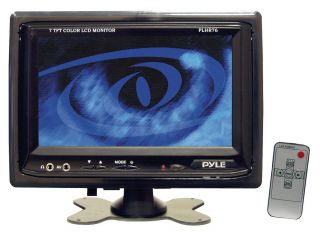 TFT LCD Widescreen Universal Stand or Headrest Video Monitor Screen
