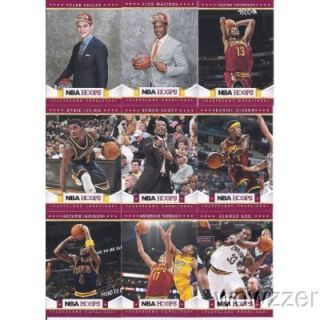 2012 13 Panini Hoops NBA Cleveland Cavaliers Factory SEALED Complete