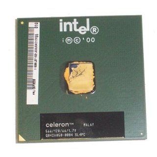 INTEL   INTEL SL4PC CELERON 566/128/66/1.7V CPU Computers