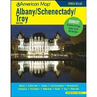 American Map 616899 Albany   Schenectady   Troy, New York