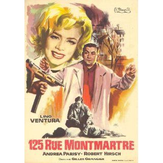 125 rue Montmartre Movie Poster (27 x 40 Inches   69cm x