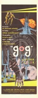  GOG , starring Richard Egan, Constance Dowling and Herbert Marshall