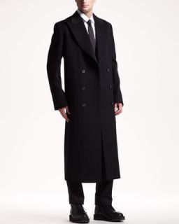 Jil Sander Double Face Coat, Lava Dress Shirt, Skinny Tie & Miller