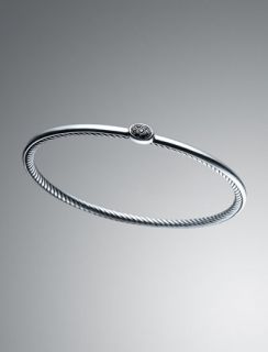 Silver Diamond Bracelet    Silver Diamond Bangle