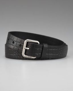 Prada Basketweave Belt   