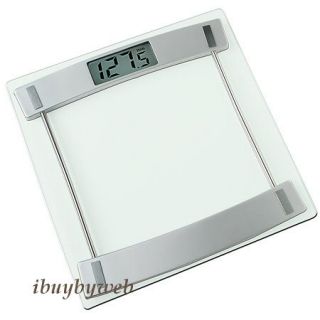 Homedics Digital Glass Scale SC405 Glass and Silver Digital Bathroom
