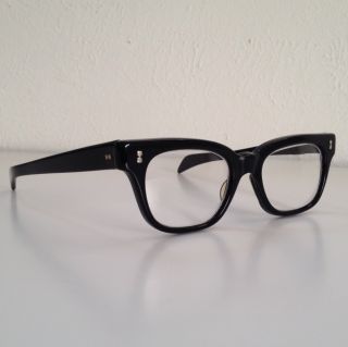 Vintage eye glasses Johnny Depp nerd geek Dean horn rim 60s Mad Men